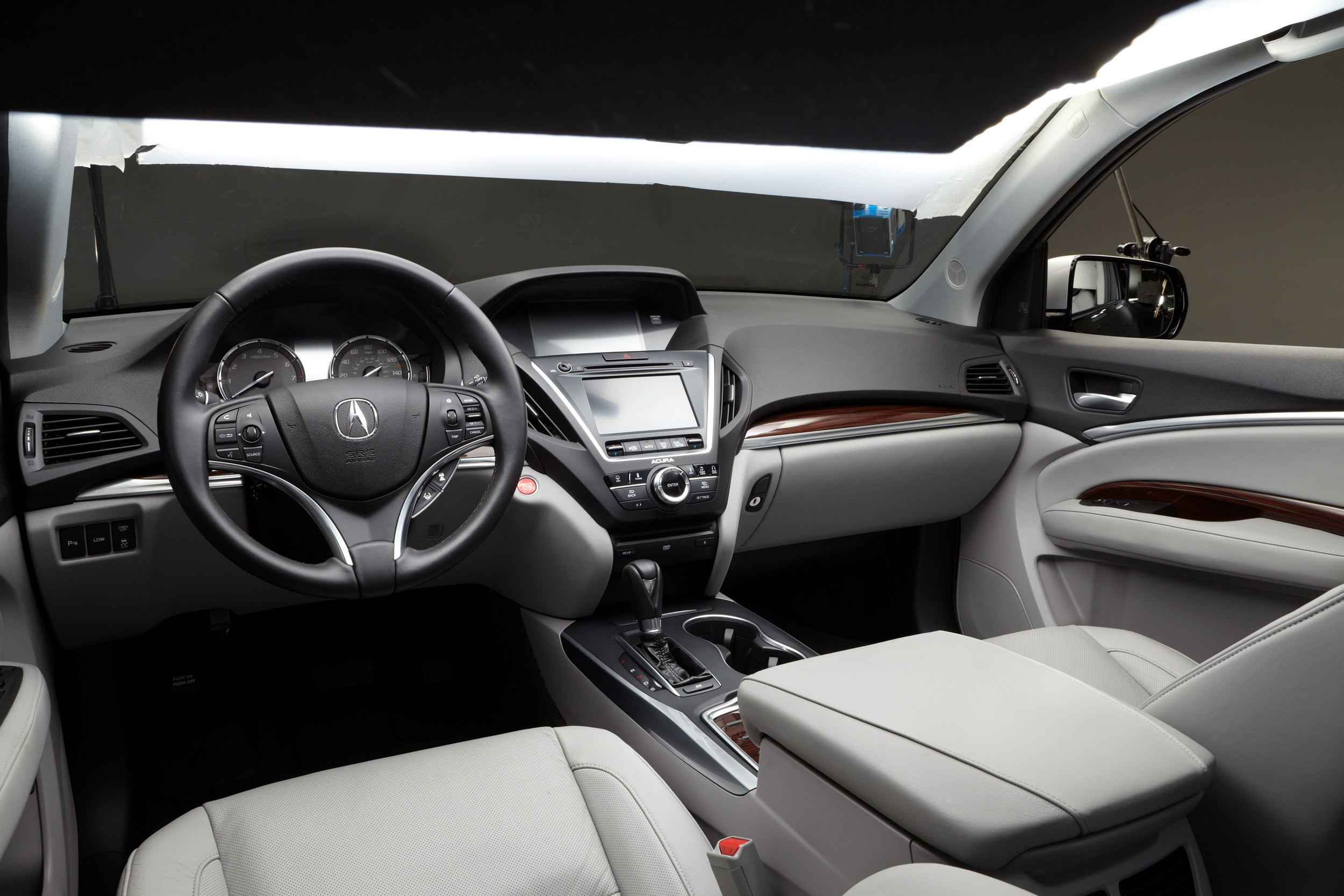 John Early High-End Digital Retouching - Acura MDX Dash View Shot In Studio
