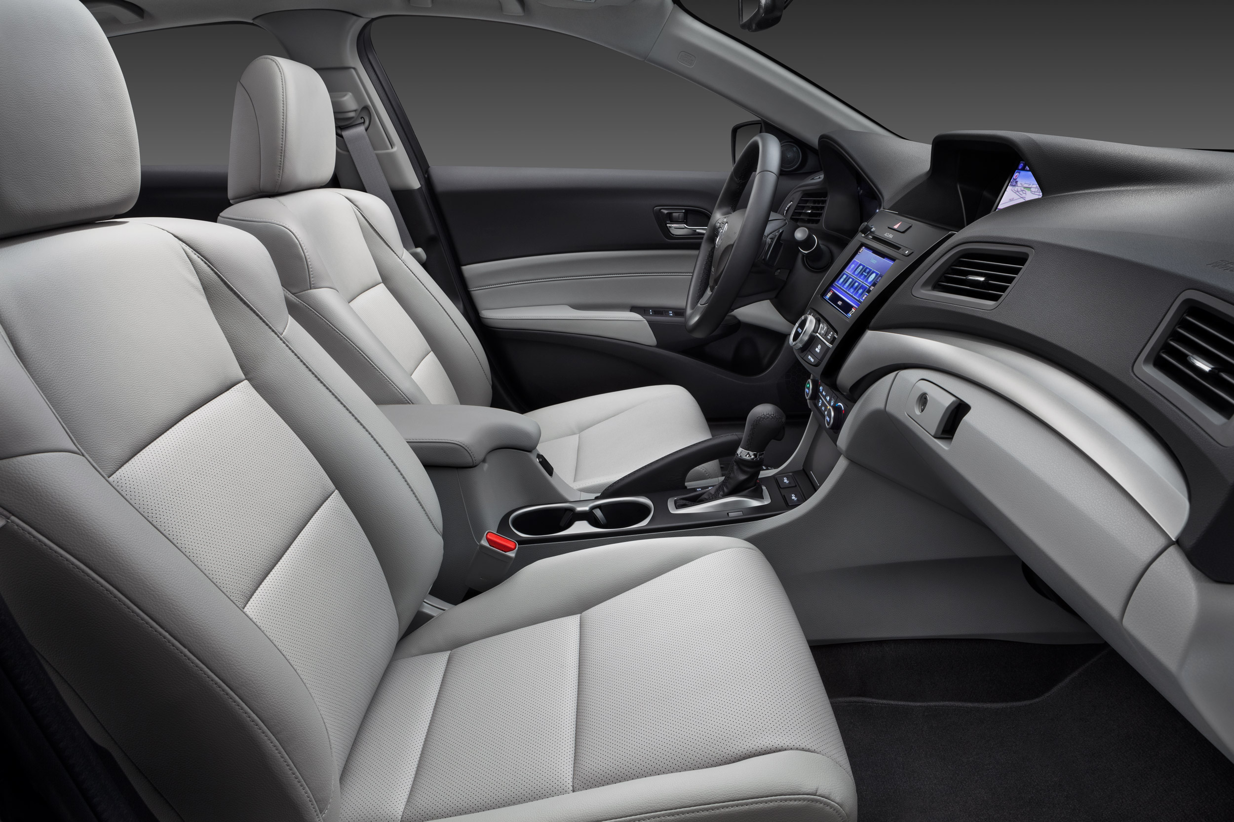 John Early High-End Digital Retouching - Acura ILX Interior From Passenger Side View Shot In Studio